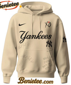 Alternative view of New York Yankees x The Weeknd After Hours Til Dawn Hoodie Limited Edition, Custom The Weeknd For Fans, After Hours Till Dawn Tour Gift For Fan