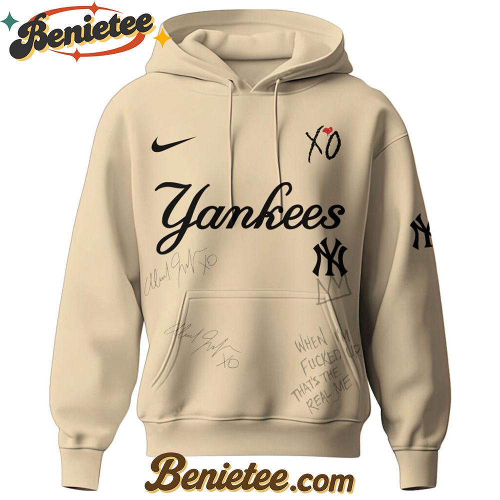 New York Yankees x The Weeknd After Hours Til Dawn Hoodie Limited Edition, Custom The Weeknd For Fans, After Hours Till Dawn Tour Gift For Fan - Image 2