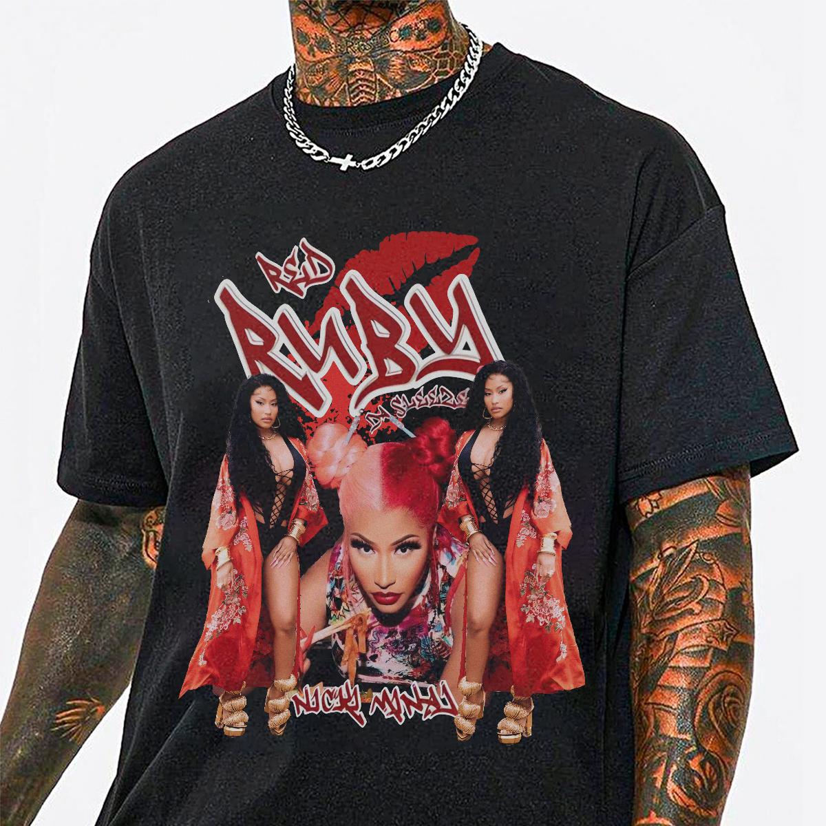 Nicki Minaj Rap Music Shirt, Nicki Minaj 90s Music Shirt, Fan Rap Retro Shirt - Image 3