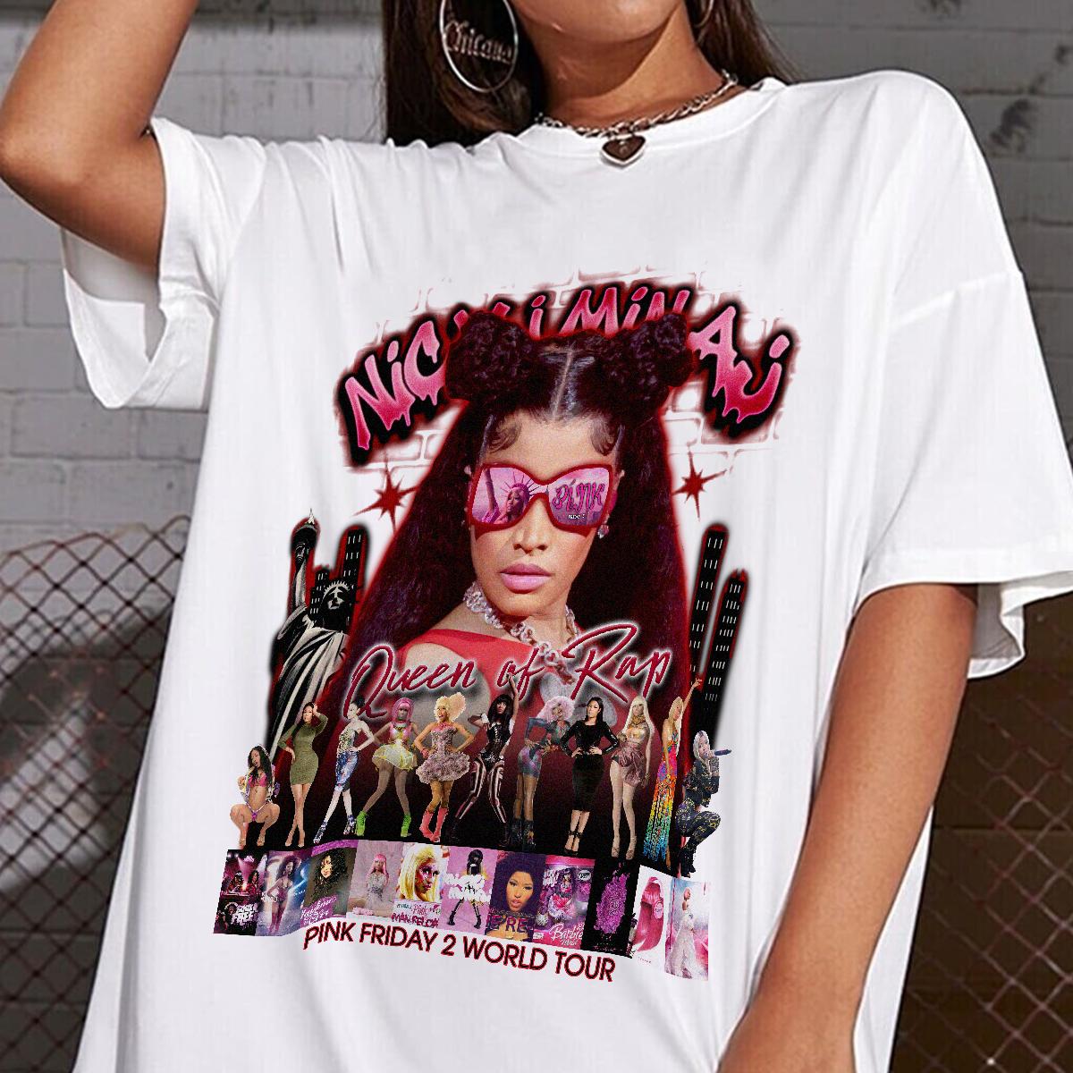 Nicki Minaj Rap Music Shirt, Nicki Minaj 90s Music Shirt, Fan Rap Retro Shirt