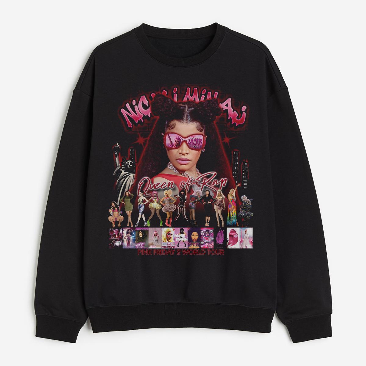 Nicki Minaj Rap Music Shirt, Nicki Minaj 90s Music Shirt, Fan Rap Retro Shirt - Image 5