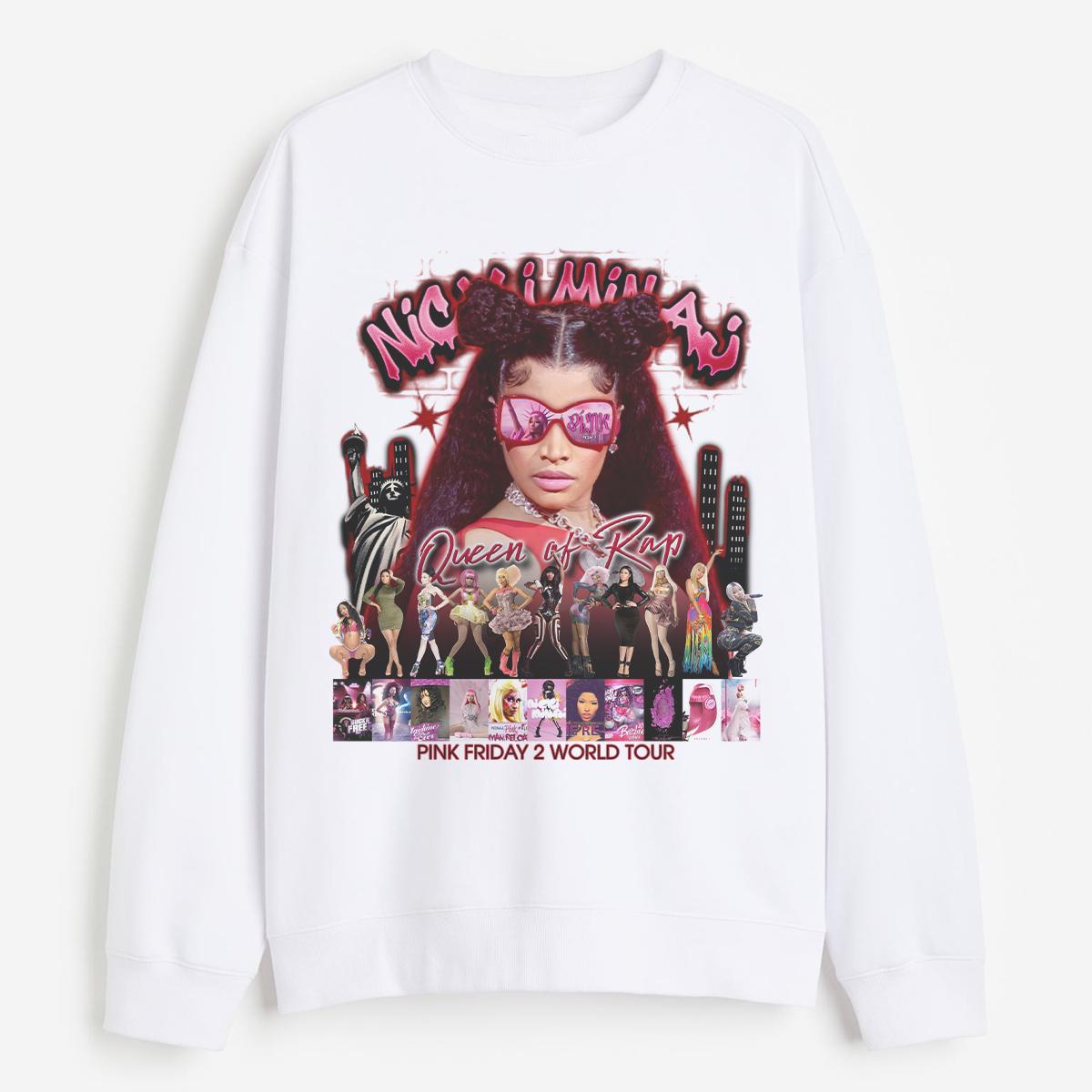 Nicki Minaj Rap Music Shirt, Nicki Minaj 90s Music Shirt, Fan Rap Retro Shirt - Image 4