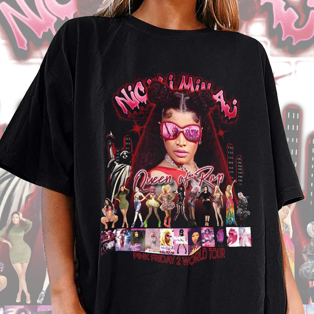 Nicki Minaj Rap Music Shirt, Nicki Minaj 90s Music Shirt, Fan Rap Retro Shirt - Image 3