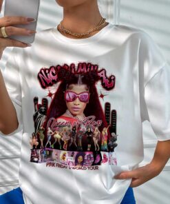 Alternative view of Nicki Minaj Rap Music Shirt, Nicki Minaj 90s Music Shirt, Fan Rap Retro Shirt
