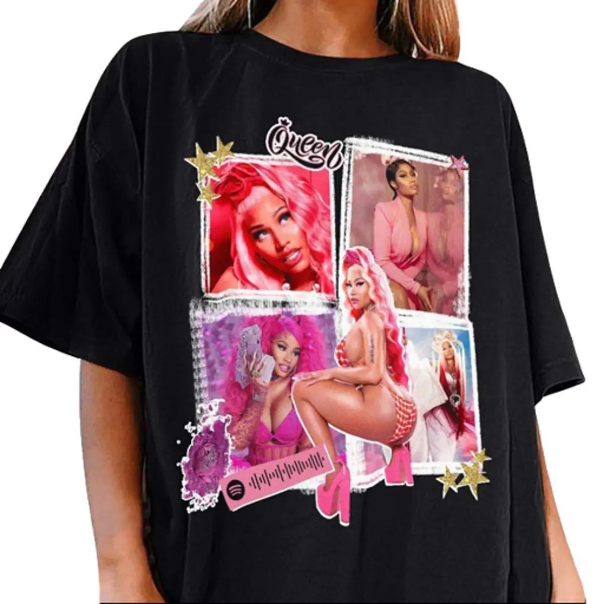 Nicki Minaj Rap Music Shirt, Nicki Minaj 90s Music Shirt, Fan Rap Retro Shirt - Image 4