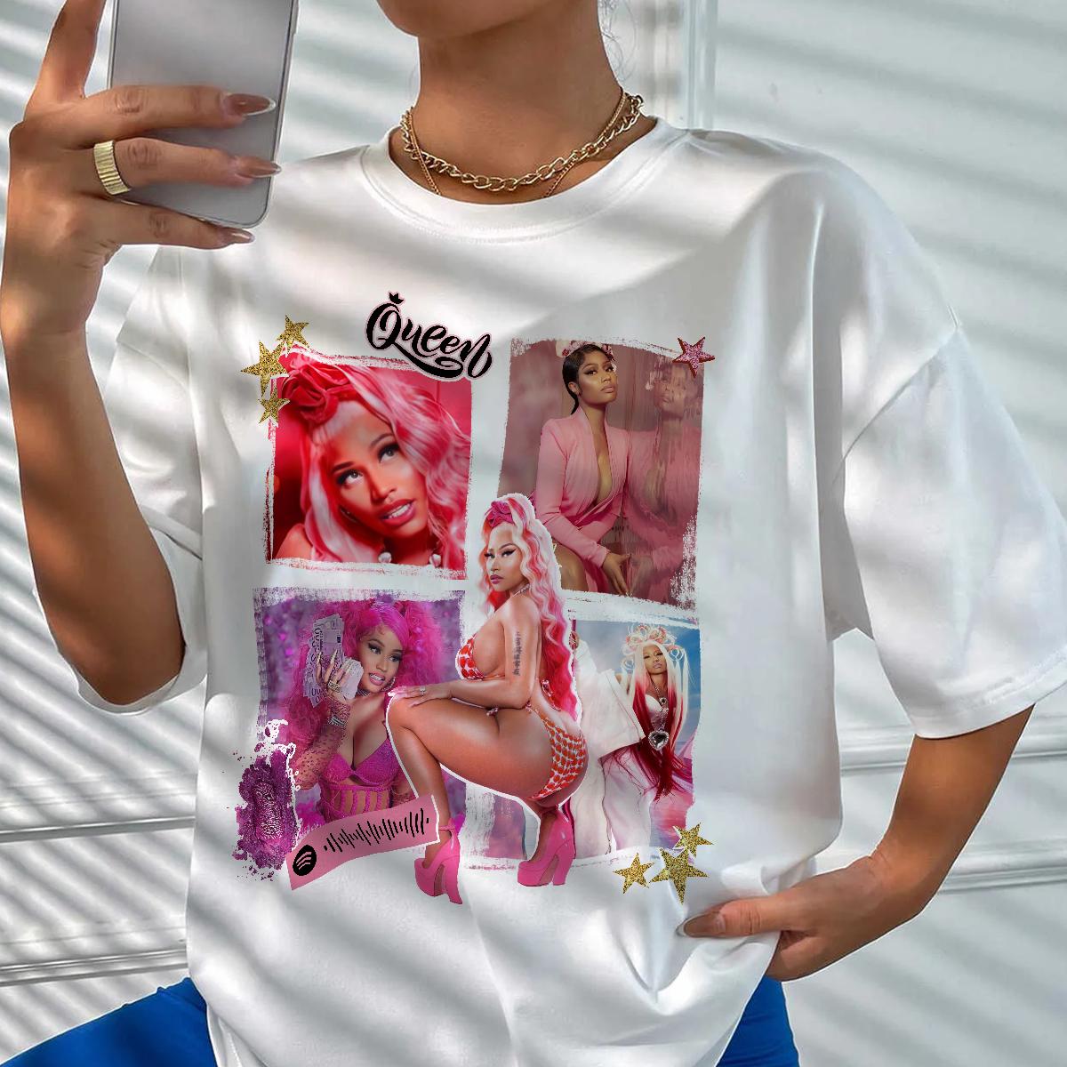 Nicki Minaj Rap Music Shirt, Nicki Minaj 90s Music Shirt, Fan Rap Retro Shirt - Image 3