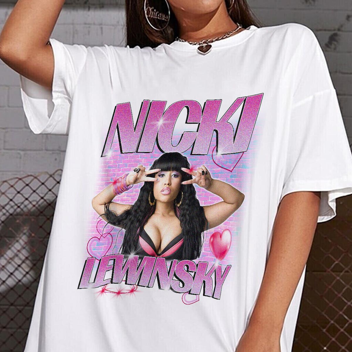 Nicki Minaj Lewinsky Rap Music Shirt, Nicki Minaj 90s Music Shirt, Fan Rap Retro Shirt