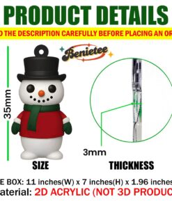 Alternative view of Wicked Advent Calendar 2025, Christmas Countdown Advent Calendar Gift Box with 24 Acrylic Ornaments