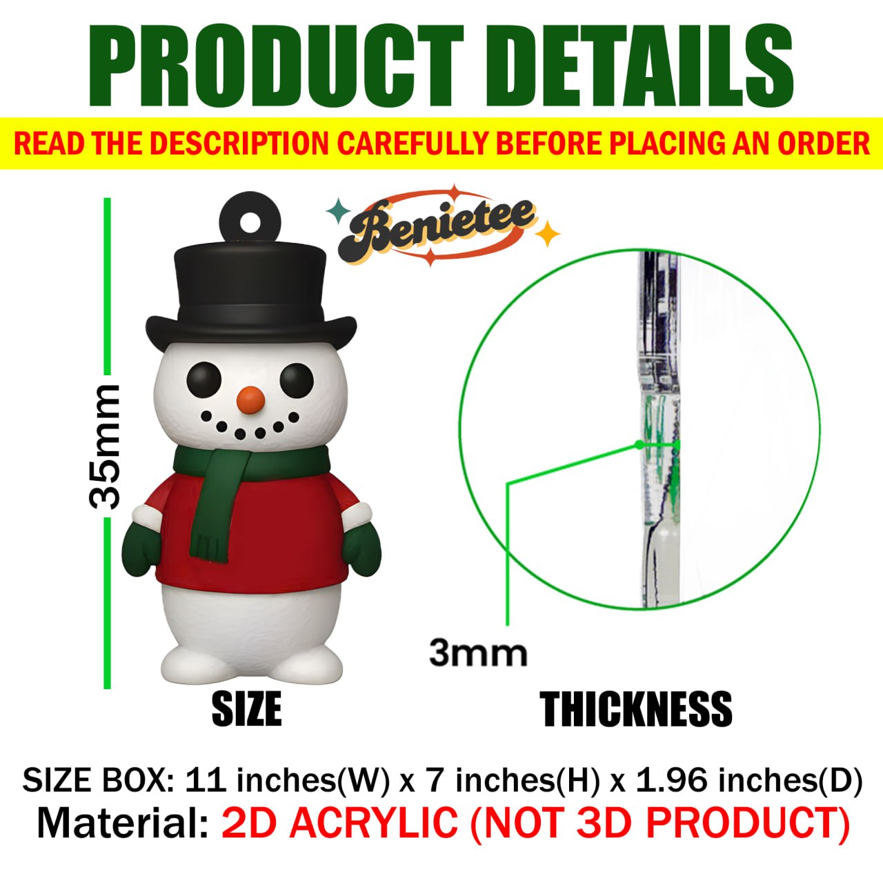 Major League Baseball Advent Calendar 2025, Christmas Countdown Advent Calendar Gift Box With 24 Acrylic Ornaments - Image 6