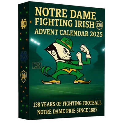 Notre Dame Fighting Irish 138th Anniversary Advent Calendar
