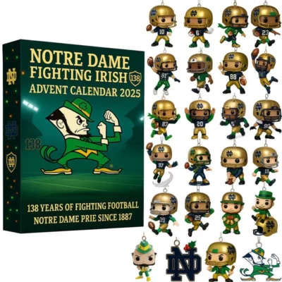 Notre Dame Fighting Irish 138th Anniversary Advent Calendar
