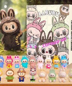 Colorful Cute Labubu Style Inspired 3D Advent Calendar 2025 Set, Christmas 2025 Gift, Special Gift For Kid