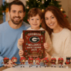 Georgia Bulldogs Advent Calendar 2025, Christmas Countdown Advent Calendar Gift Box With 24 Acrylic Ornaments