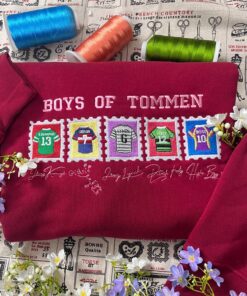 Tommen college Est 1987 Embroidered Hoodie Sweatshirt, Irish Rugby Gift for book lovers, Binding 13, Keeping 13, saving 6, Couple shirt