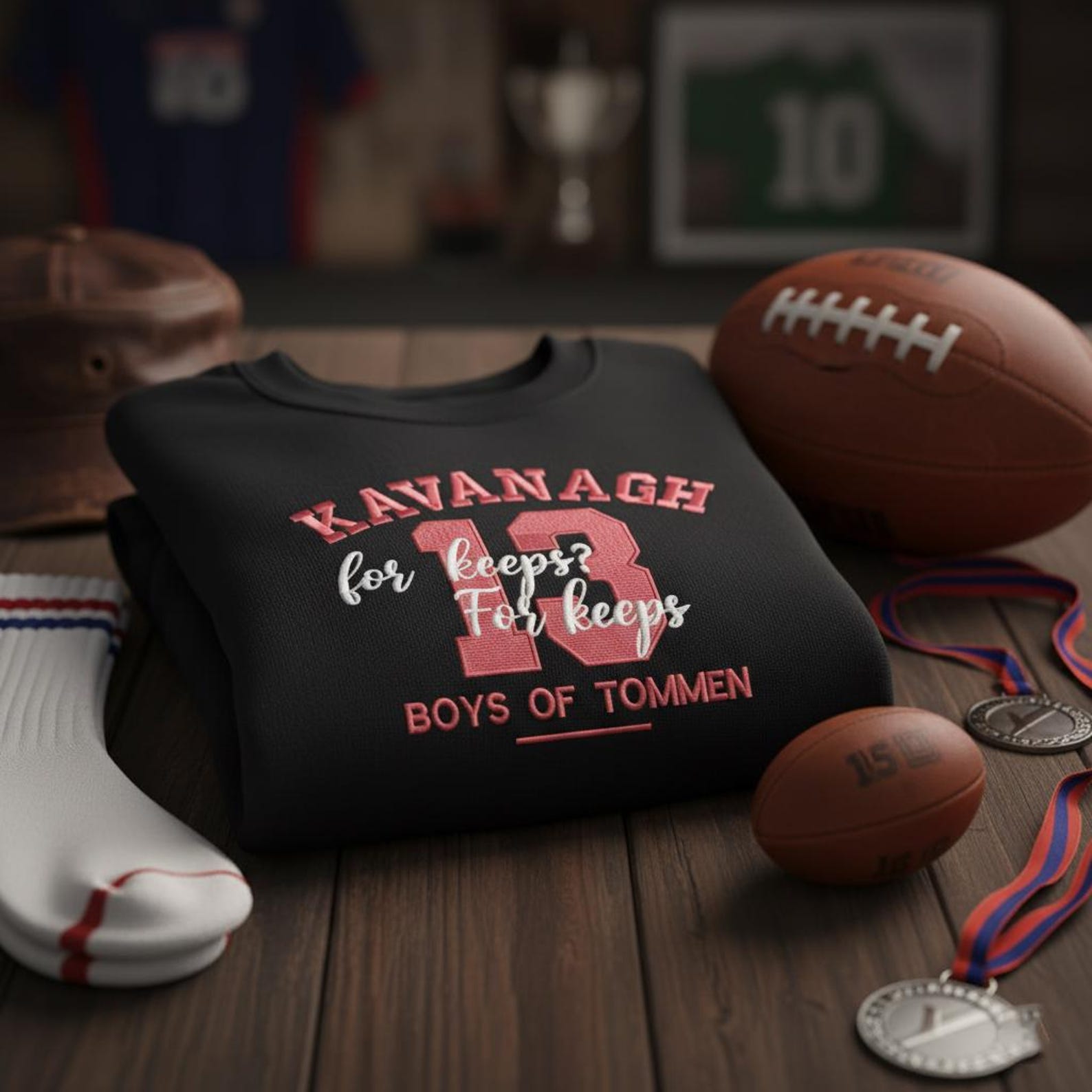 Boys of Tommen Embroidery Sweatshirt, Johnny Kavanagh, Kavanagh 13 shirt, boys of tommen, binding 13, boys of tommen merch, Book Lover gift - Image 5