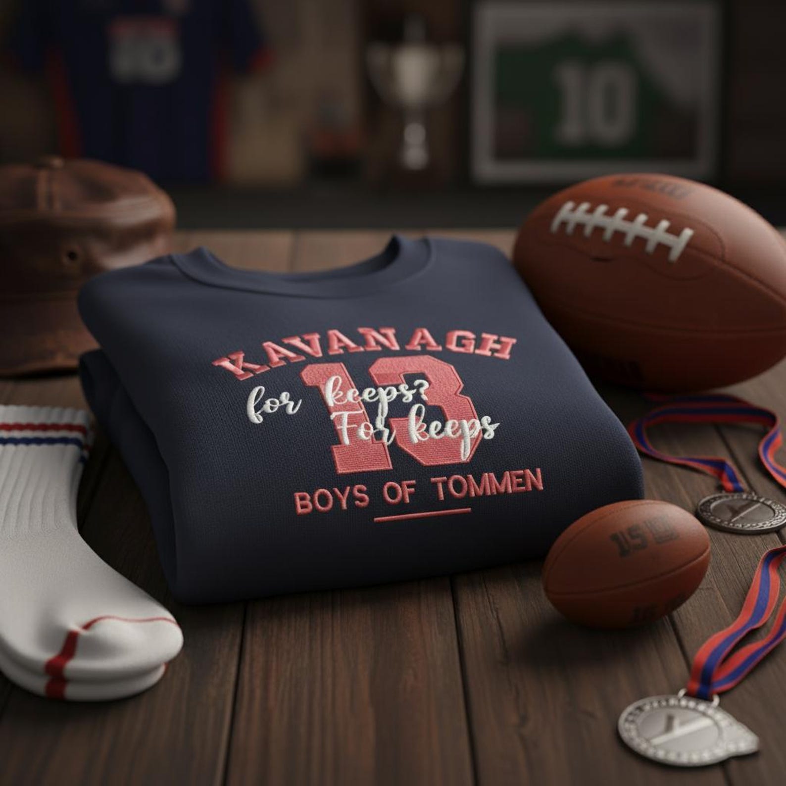 Boys of Tommen Embroidery Sweatshirt, Johnny Kavanagh, Kavanagh 13 shirt, boys of tommen, binding 13, boys of tommen merch, Book Lover gift - Image 2