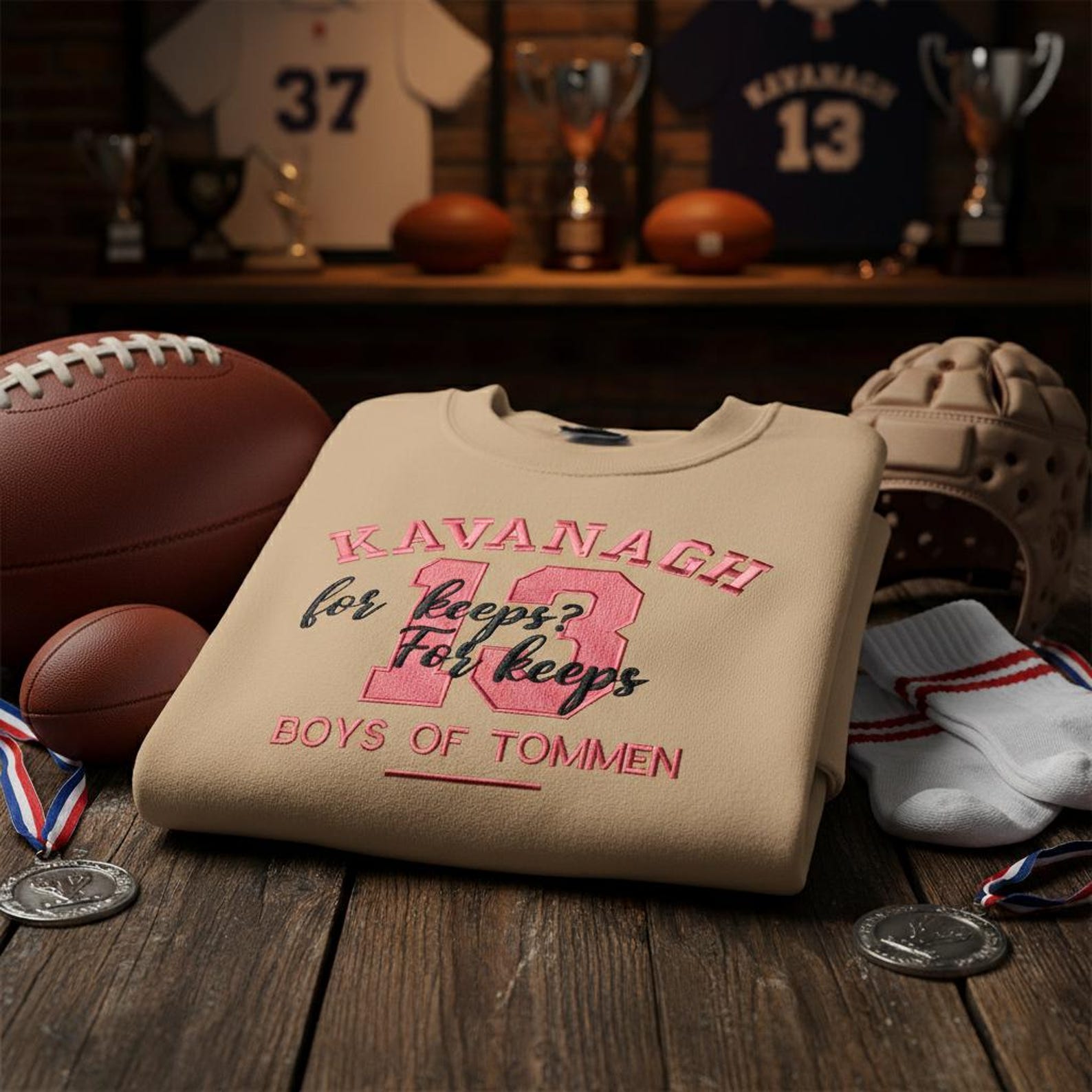 Boys of Tommen Embroidery Sweatshirt, Johnny Kavanagh, Kavanagh 13 shirt, boys of tommen, binding 13, boys of tommen merch, Book Lover gift - Image 3