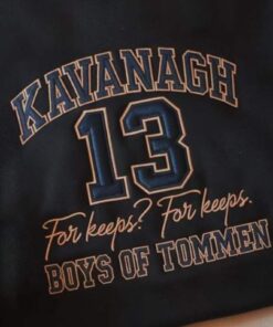 Alternative view of Custom Vintage Boys of Tommen Embroidered Sweatshirt, Tommen College Crewneck, Custom Couple Sweatshirt, Binding 13, Keeping 13 Sweatshirt