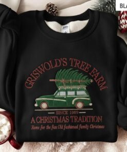 Grisworld Embroidered Sweatshirt, Grisworld Christmas Tree Shirt, Christmas Movie Sweater, Family Christmas Shirt, Christmas Vacation Shirt