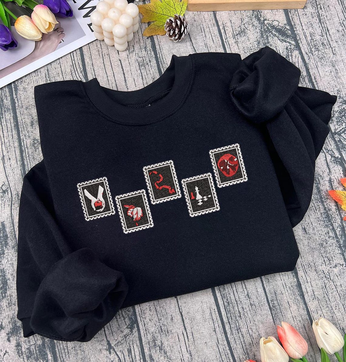 Twilight Embroidered Sweatshirt - Image 3
