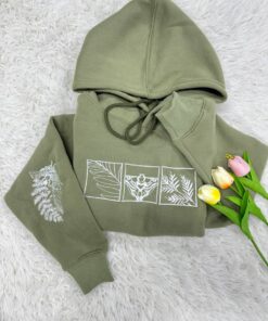 Embroidered The Last of Us Ellie's Tattoo Sweatshirt