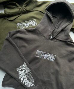 Alternative view of Embroidered The Last of Us Ellie's Tattoo Sweatshirt