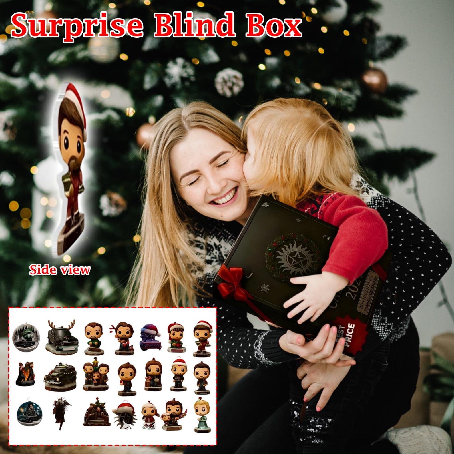 Christmas Advent Calendar 2025, Supernatural Christmas Countdown Calendars,24 Days of Xmas Surprises,with 24 Collectible for Kids Gift - Image 3