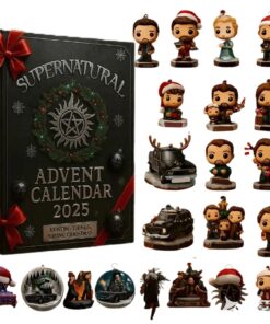Christmas Advent Calendar 2025, Supernatural Christmas Countdown Calendars,24 Days of Xmas Surprises,with 24 Collectible for Kids Gift