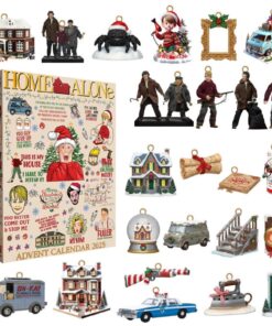 Home Alone Advent Calendar - Funny xmas movie - Festive Decor Christmas gift for adults and children