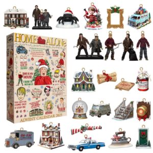 Home Alone Advent Calendar - Funny xmas movie - Festive Decor Christmas gift for adults and children