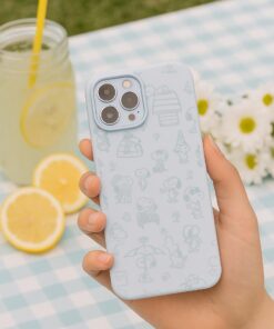 Alternative view of Snoopy iPhone Case, Cute Christmas Dog