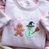 Christmas Wicked Embroidered Sweatshirt, Wicked For Good Embroidered Shirt, Bestie Gifts, Changed For Good Wicked Shirt, Gingerbread Snowman