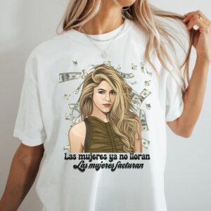 Las Mujeres Ya No Lloran Shakira 2025 Tour Shirt, Shakira Fan Shirt, Shakira 2025 Concert Shirt, Shakira Group Concert Shirt