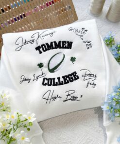 Vintage Boys of Tommen Embroidered Sweatshirt, Tommen College University Style, Custom Bookworm Shirt