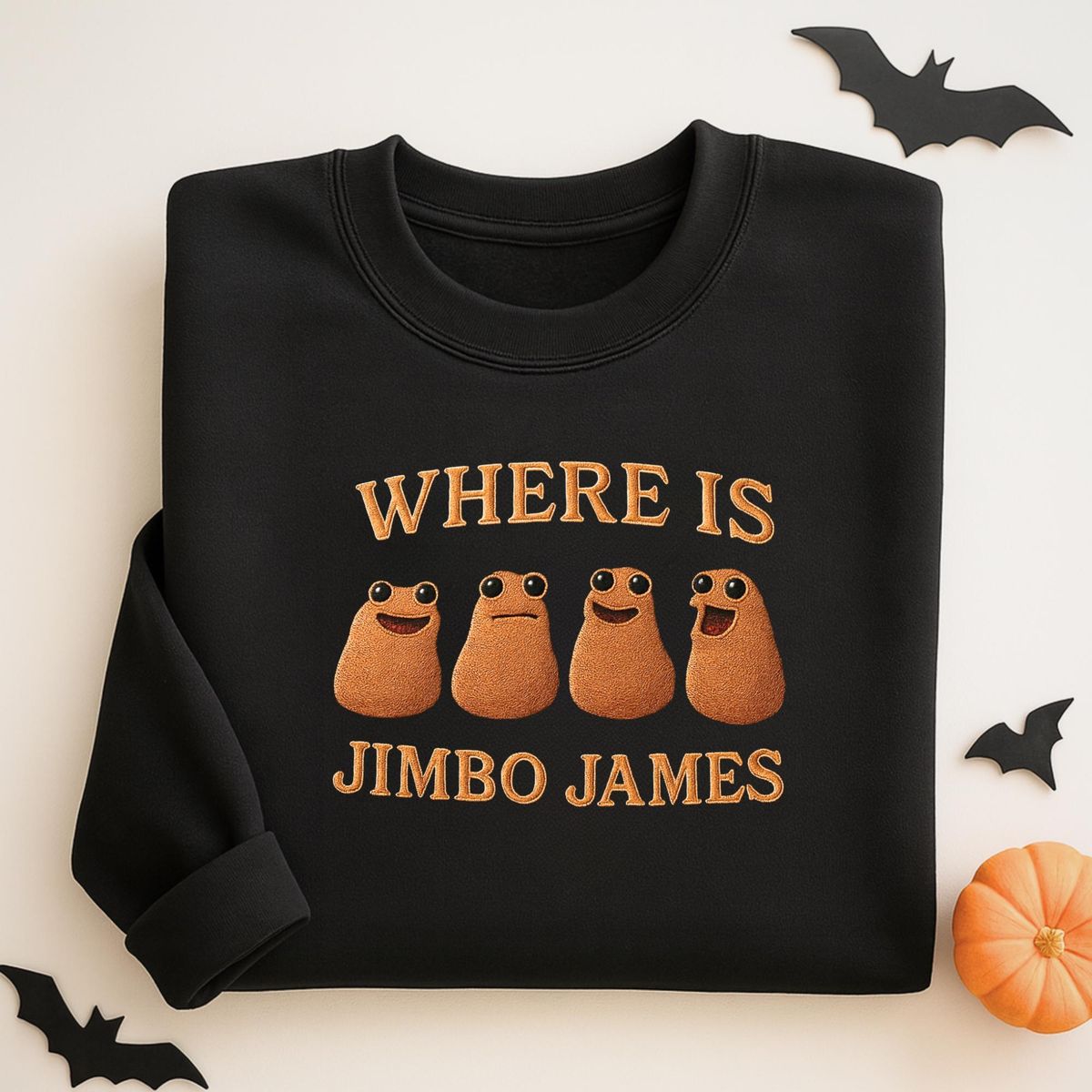 Marcus The Worm Embroidered Sweatshirt: Funny Meme Tee - Image 4