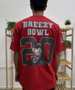 Alternative view of 90s Bootleg Chris Brown Breezy Bowl XX Tour T-shirt, Music Tour Y2k T-Shirt, Chris Brown Graphic Tee, Chris Brown Fan Gift, Concert 2025 Tee