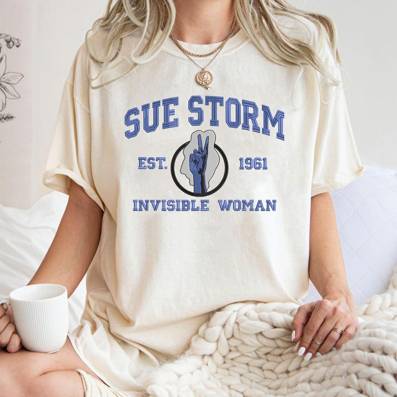 Embroidery The Fantastic Four First Steps Shirts, Marvel Superhero Embroidery Sweatshirt - Image 6