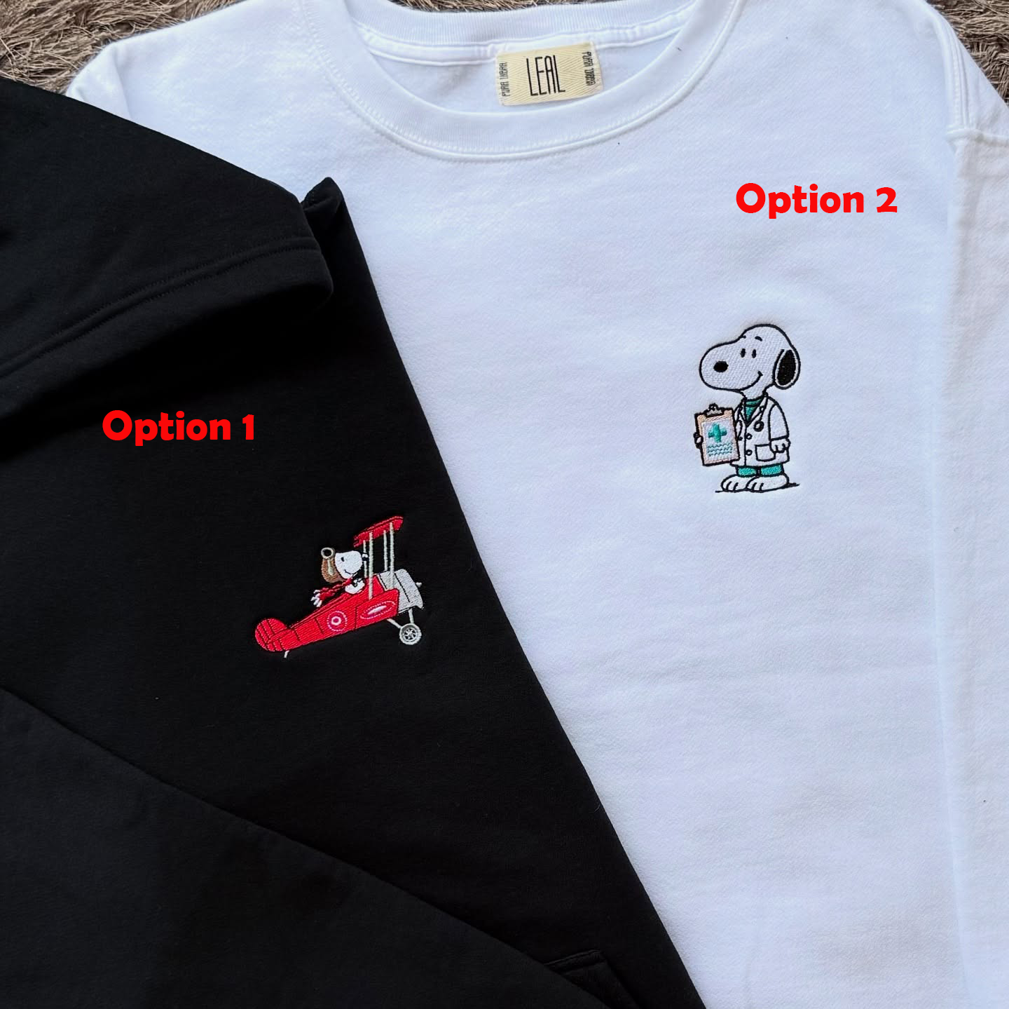 Snoopy and Woodstock Christmas Embroidery Sweatshirt, Retro Embroidery Hoodie