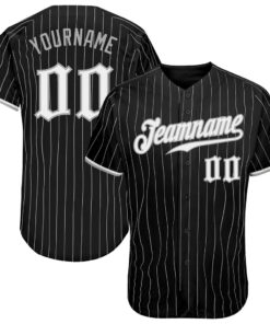 Alternative view of Custom Embroidery Or Print Baseball Jersey, Custom Personalized Baseball Jersey - Name & Number