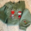 Cartoon Snoopy Dog Christmas Sweatshirt: Unisex Holiday Sweater