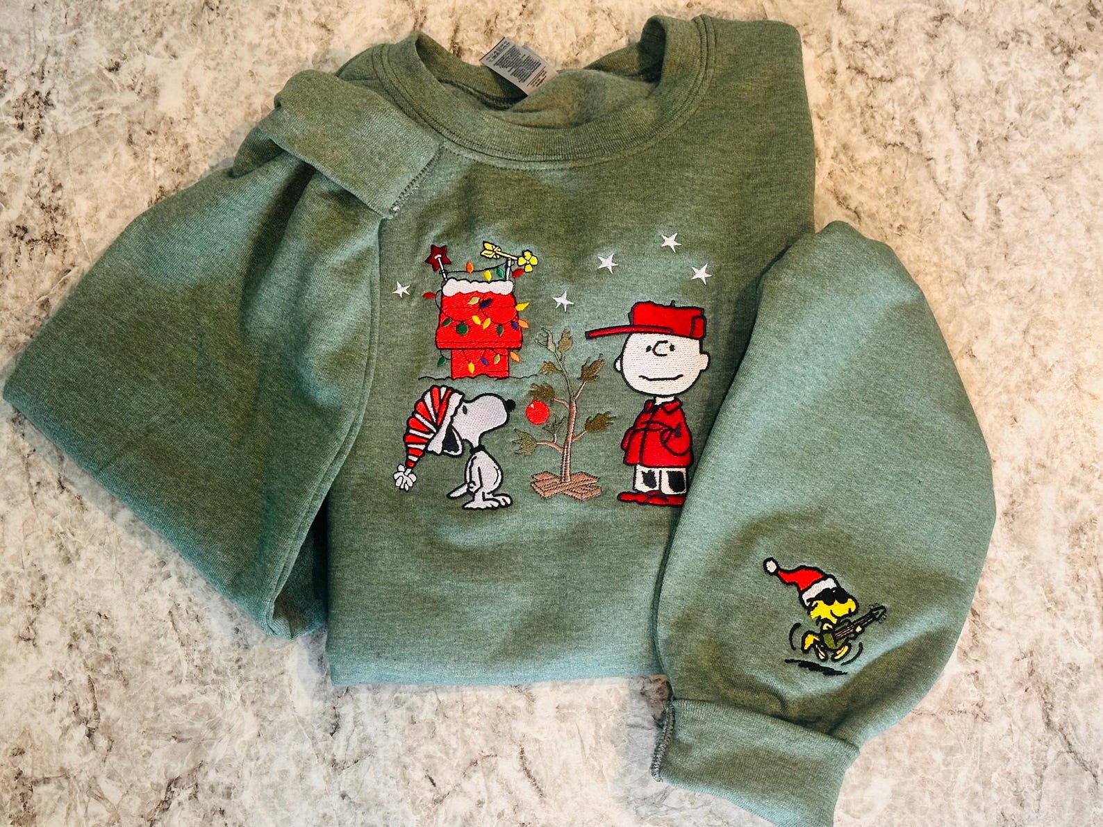 Cartoon Snoopy Dog Christmas Sweatshirt: Unisex Holiday Sweater