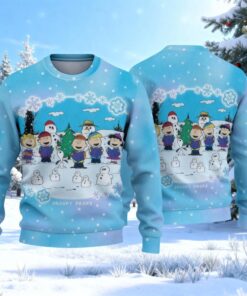 Snoopy Peanuts Ugly Christmas Sweatshirt, Cartoon Snoopy & Friends Winter Sweater, Peanuts Fan Gift