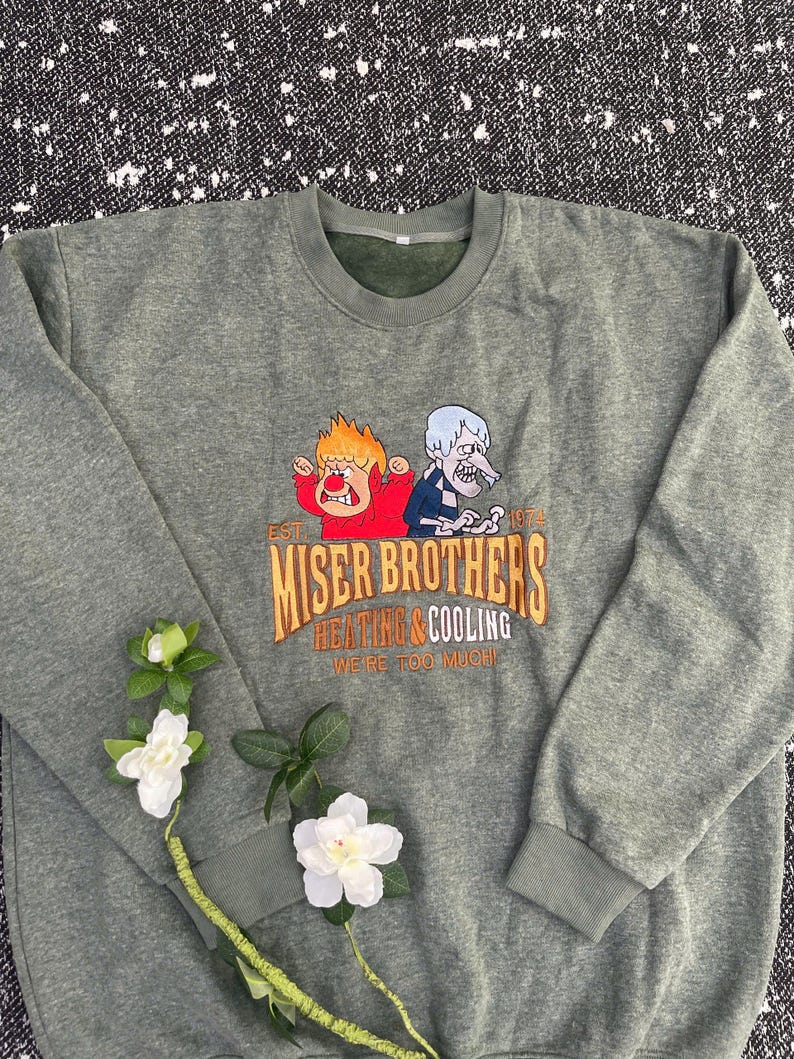 Miser Brothers Embroidered Sweatshirt - Image 4