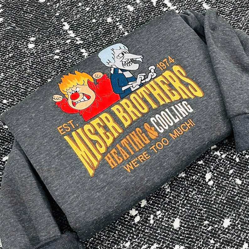 Miser Brothers Embroidered Sweatshirt - Image 2