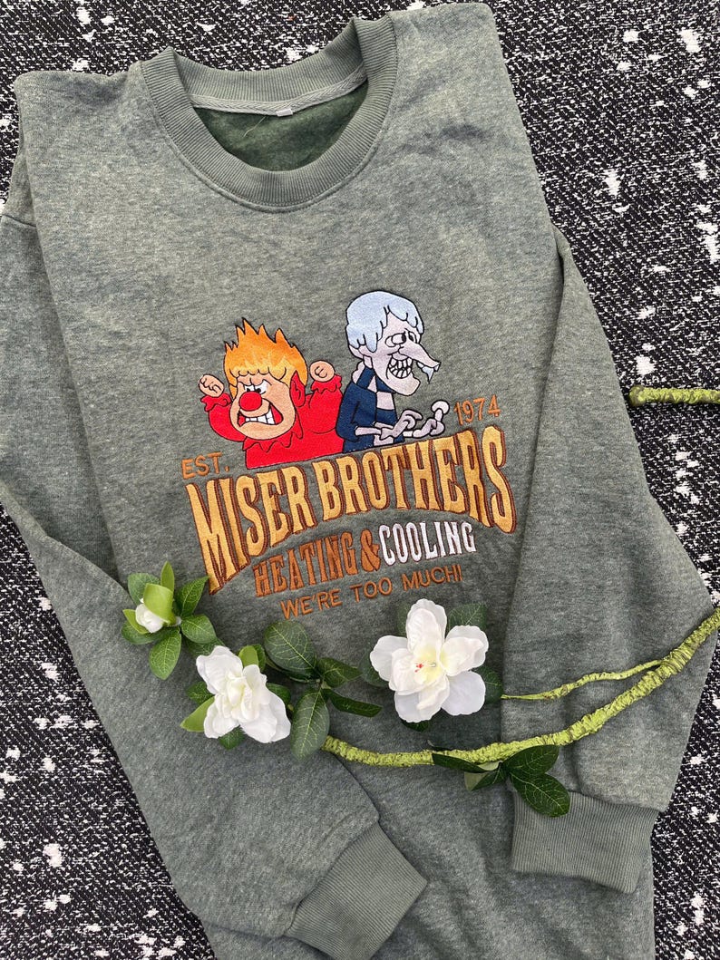 Miser Brothers Embroidered Sweatshirt - Image 5