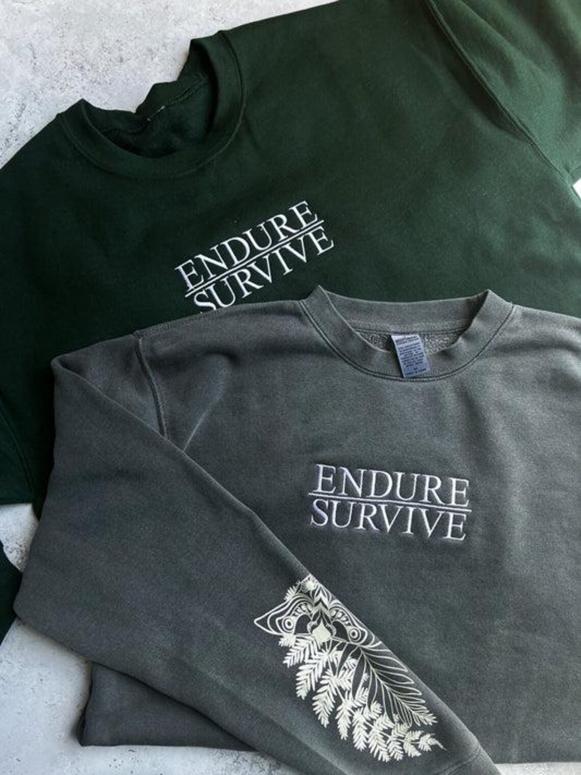 T Last O Us Endure and Survive Embroidery Sweatshirt, TLOU Look For The Light Embroidered Shirt, Ellie Williams, Pedro Pascal, Joel Miller