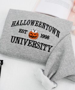 Halloweentown Est 1998 Sweatshirt, Embroidered Halloweentown Shirt, Pumkin Sweatshirt