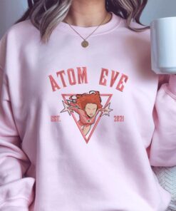 Alternative view of Invincble Characters Comic Embroidered Sweatshirt, Studio Hero Movie Shirt, Hero University, Hero Movie Fan Gift