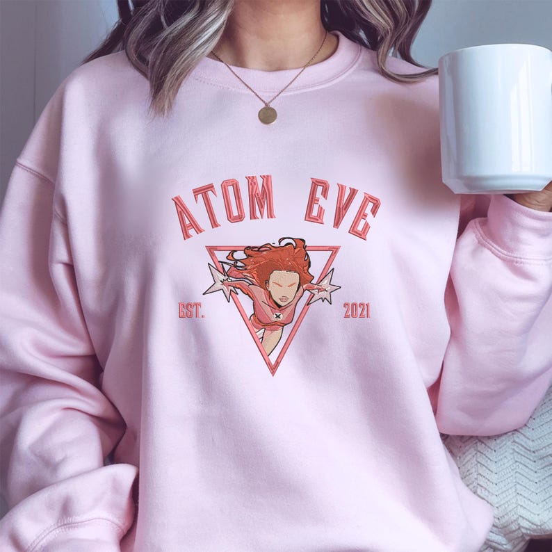 Invincble Characters Comic Embroidered Sweatshirt, Studio Hero Movie Shirt, Hero University, Hero Movie Fan Gift - Image 2