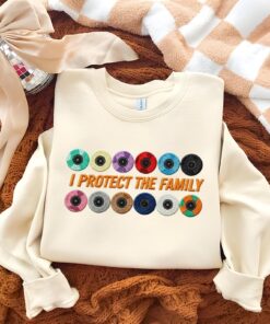 I Protect The Family Record Embroidery Sweatshirt, The Life Of Sweater, Funny Music Fan, Music Concert Fan, Taylor Concert Shirt For Fan